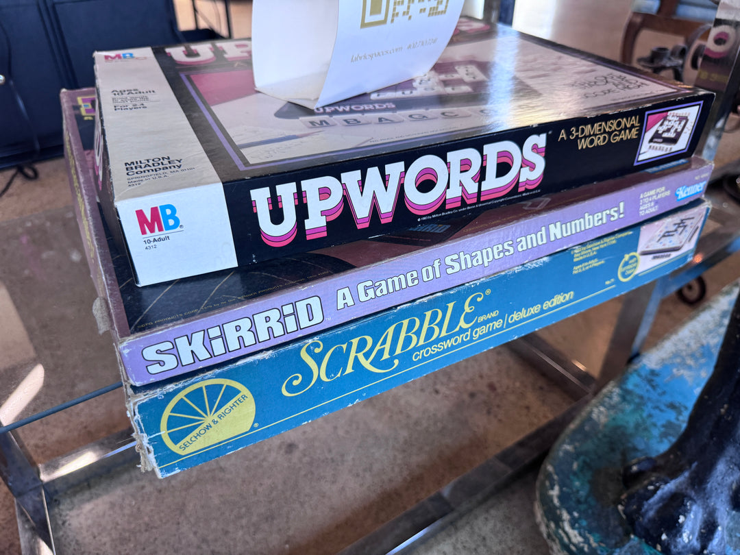 Vintage Scrabble with Spinning Board