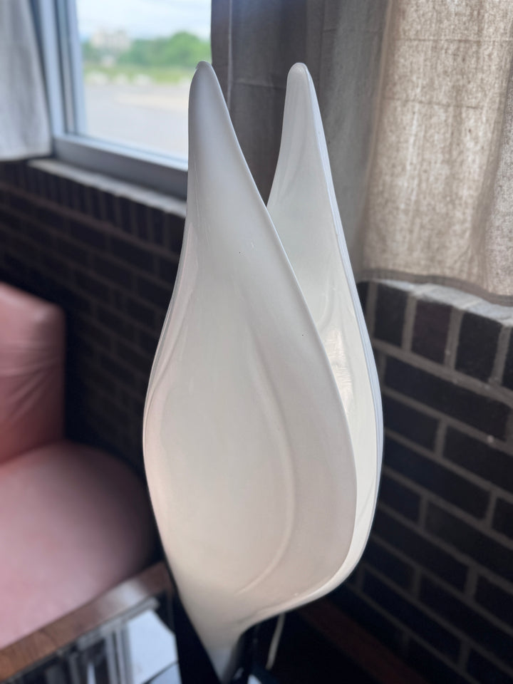 Vintage Post Modern Calla-Lilly Table Lamp