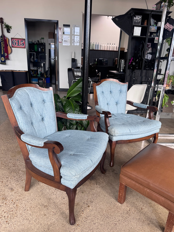 Vintage Blue Chair Set (price for pair)