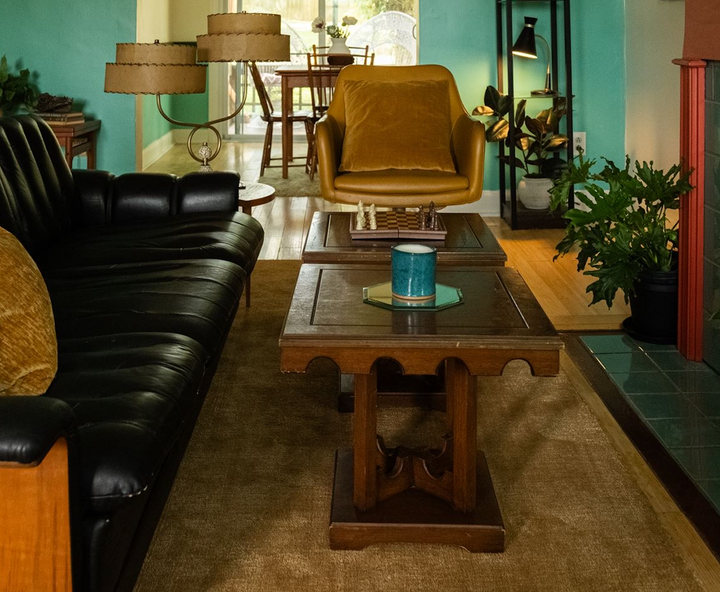 Vintage Side Table Coffee Tables by &