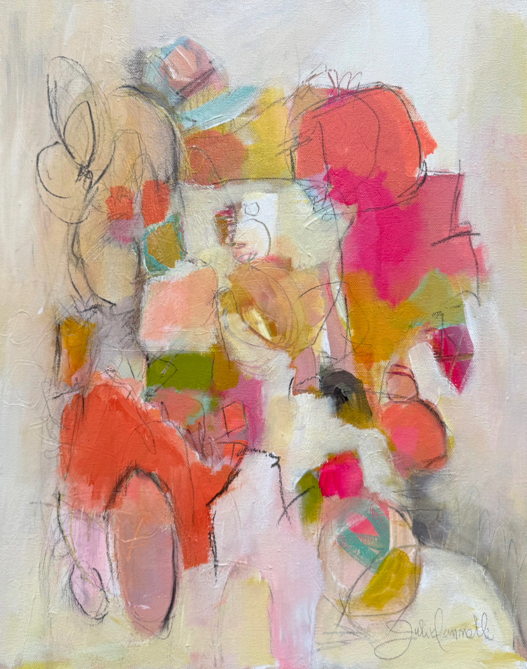 "Handful of Chicklets" by Juli Garrott Iannelli