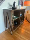 Locally Designed and Mid-Century Desiged Vinyl Book Shelf